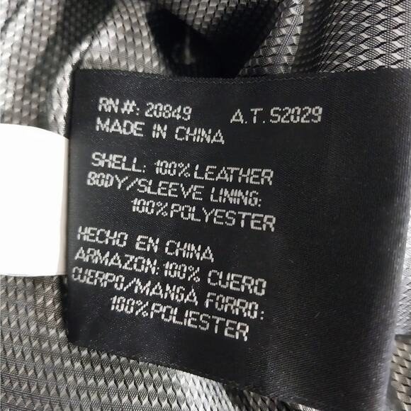 EXCELLED! LUXURIOUS BLACK GENUINE LEATHER TAILORED FREES JACKET, BLAZER! SZ M - Picture 10 of 11